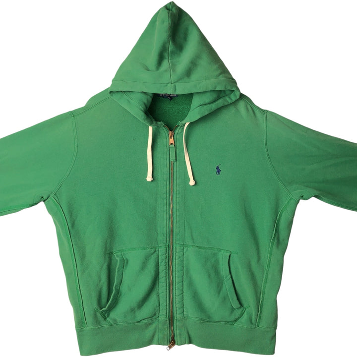 Ralph Lauren POLO by Ralph Lauren Sweat Full Zip Hoodie Men's XL cotton green type Vintage Second Hand