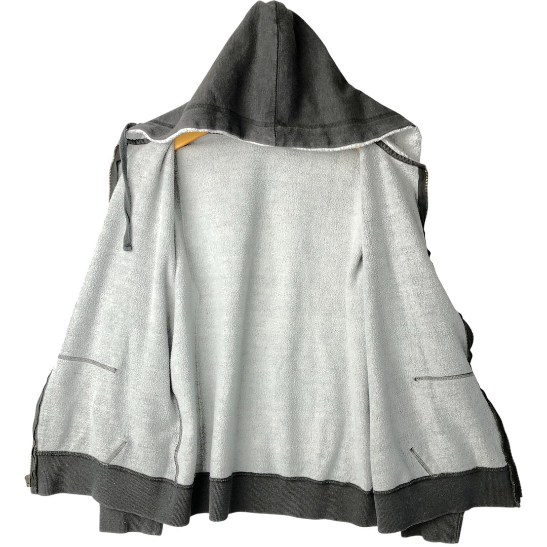 Harley-Davidson Men's Full-Zip Hoodie (XL) cotton gray type Vintage Second Hand