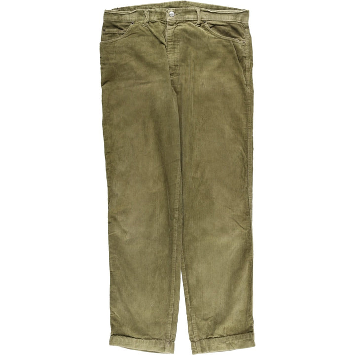 MULTIFORM Corduroy Pants, Made in Italy, Men's, Size W36 unclear Khaki type Vintage Second Hand