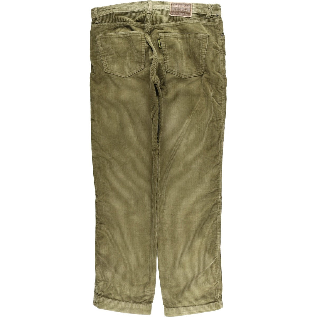 MULTIFORM Corduroy Pants, Made in Italy, Men's, Size W36 unclear Khaki type Vintage Second Hand