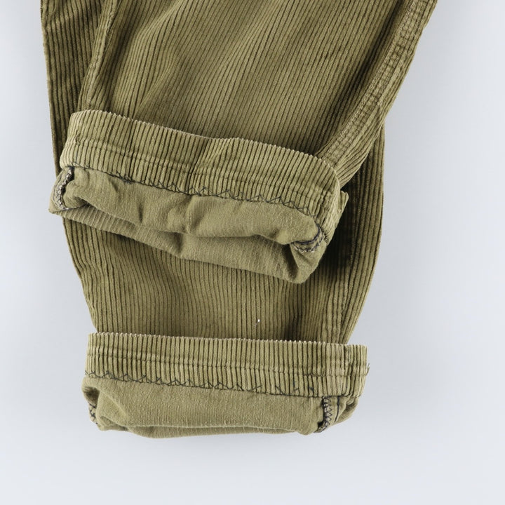 MULTIFORM Corduroy Pants, Made in Italy, Men's, Size W36 unclear Khaki type Vintage Second Hand
