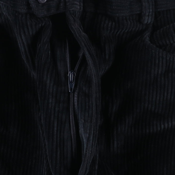 VELLUTO DUCA VISCONTI DI MODRONE corduroy pants, made in Italy, men's size W34 cotton navy blue type Vintage Second Hand