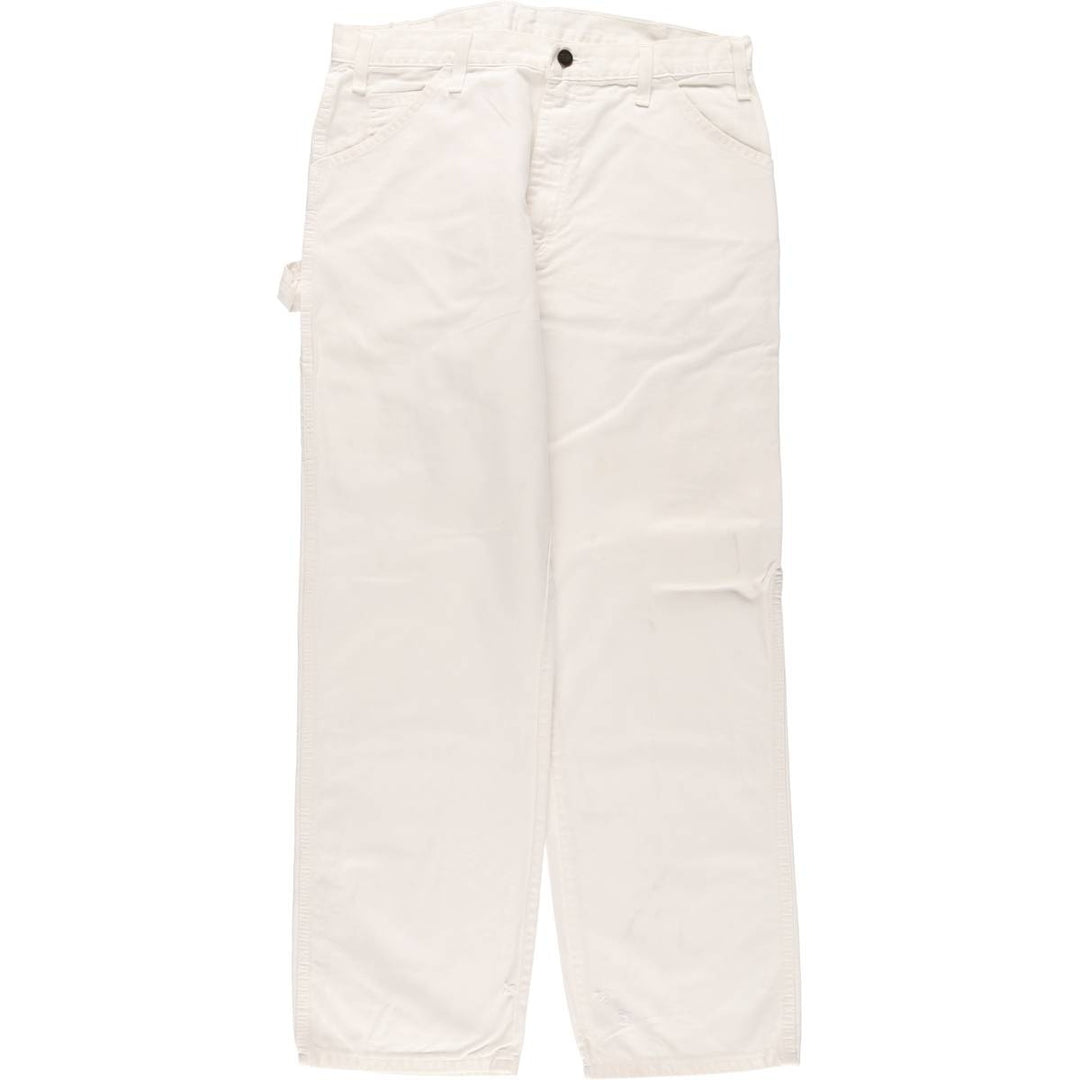 Dickies Painter Pants Men's Size W33 unclear white type Vintage Second Hand