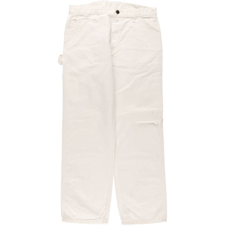 Dickies Painter Pants Men's Size W33 unclear white type Vintage Second Hand