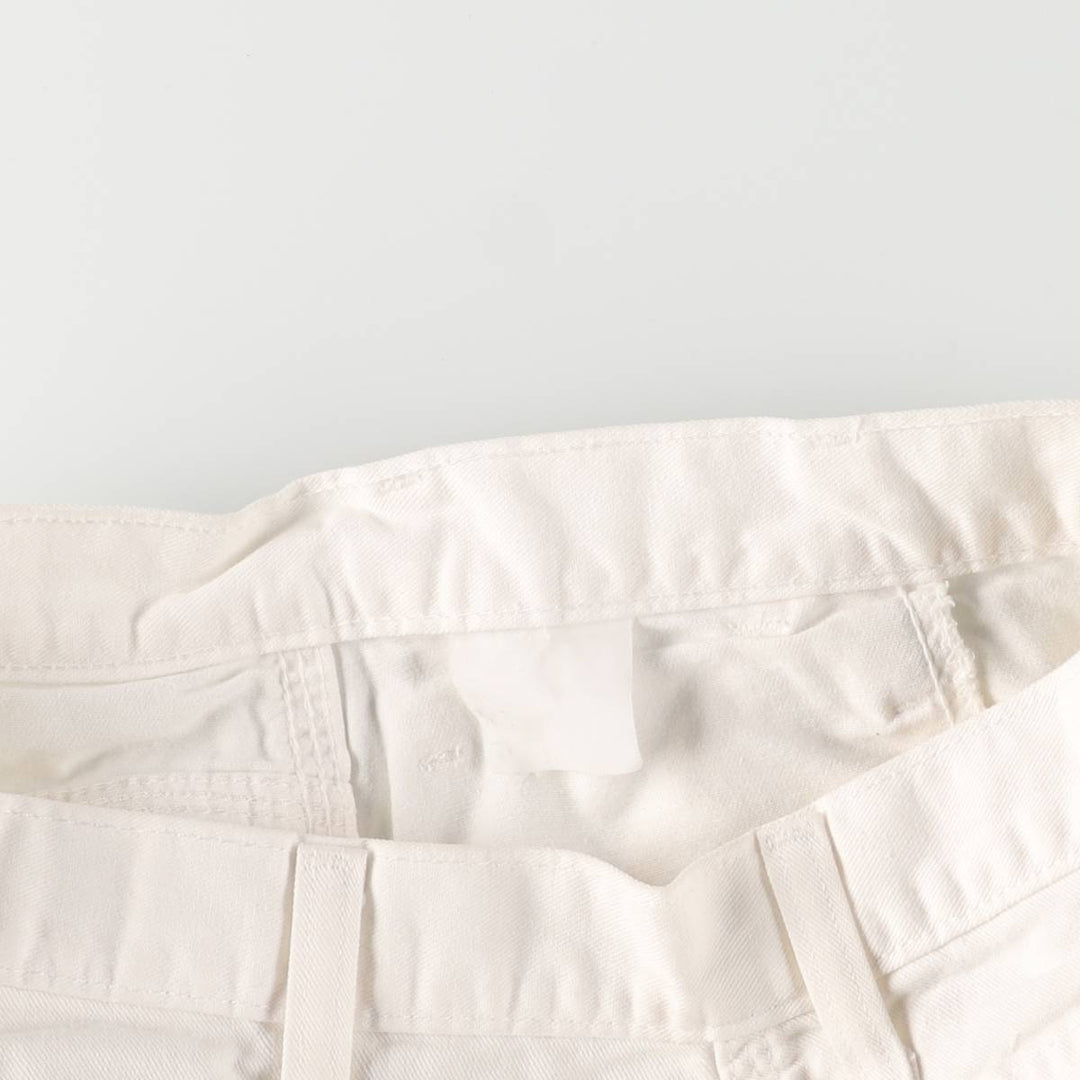 Dickies Painter Pants Men's Size W33 unclear white type Vintage Second Hand