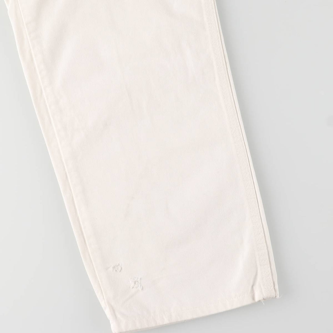 Dickies Painter Pants Men's Size W33 unclear white type Vintage Second Hand