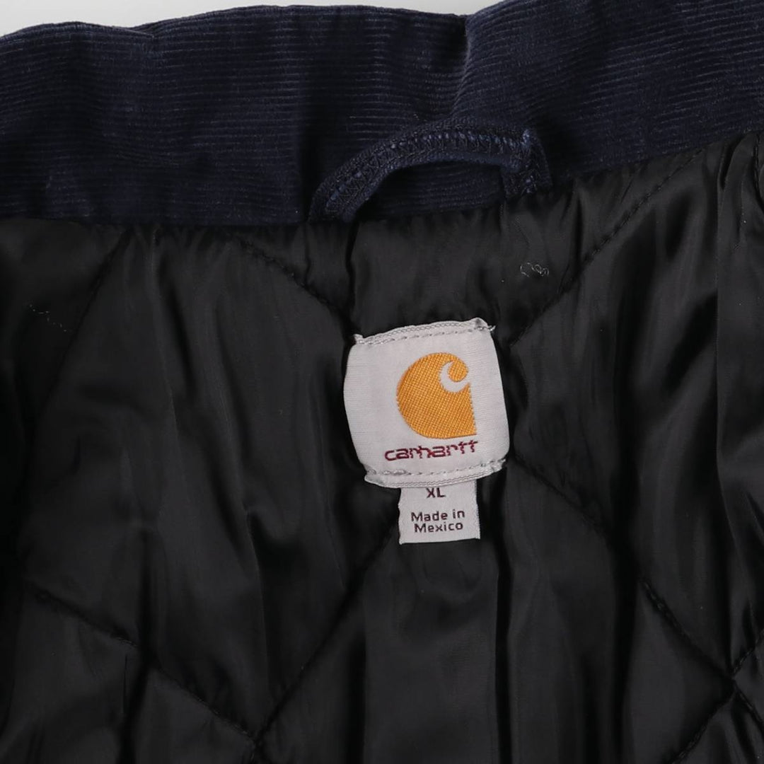 Carhartt Traditional Padded Duck Work Jacket, Men's Size XL cotton navy blue type Vintage Second Hand