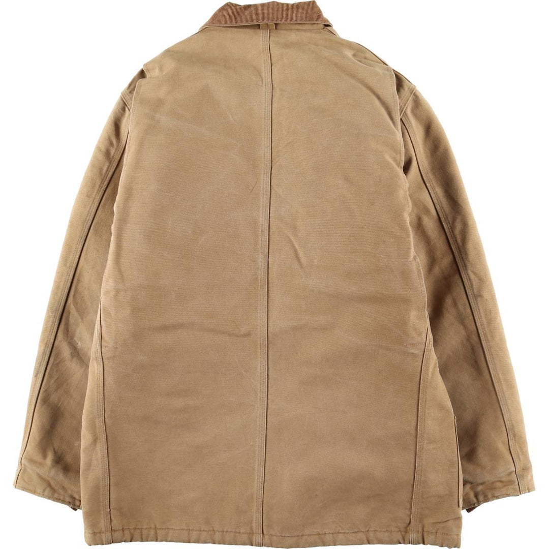 Carhartt Duck Work Jacket, Made in USA, Men's Size Medium cotton Beige type Vintage Second Hand