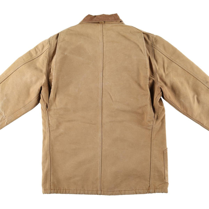 Carhartt Duck Work Jacket, Made in USA, Men's Size Medium cotton Beige type Vintage Second Hand