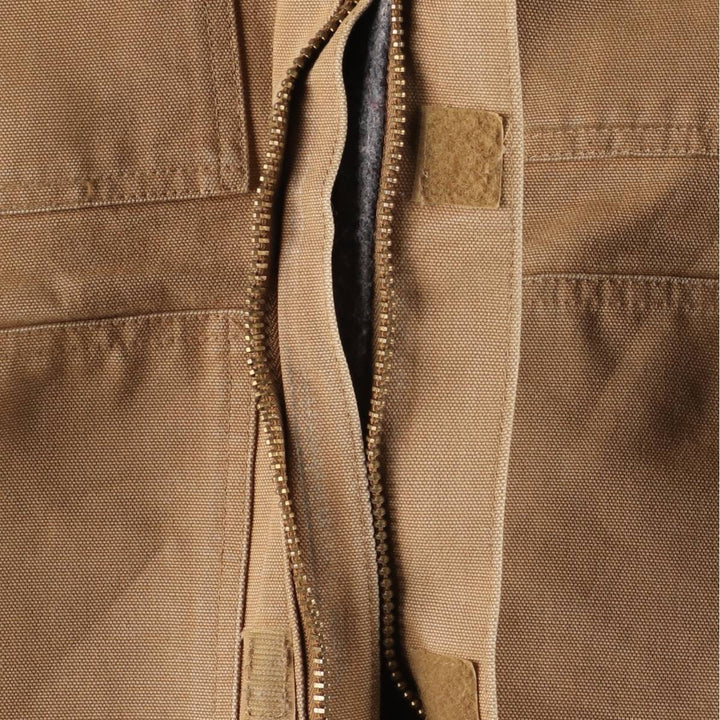 Carhartt Duck Work Jacket, Made in USA, Men's Size Medium cotton Beige type Vintage Second Hand