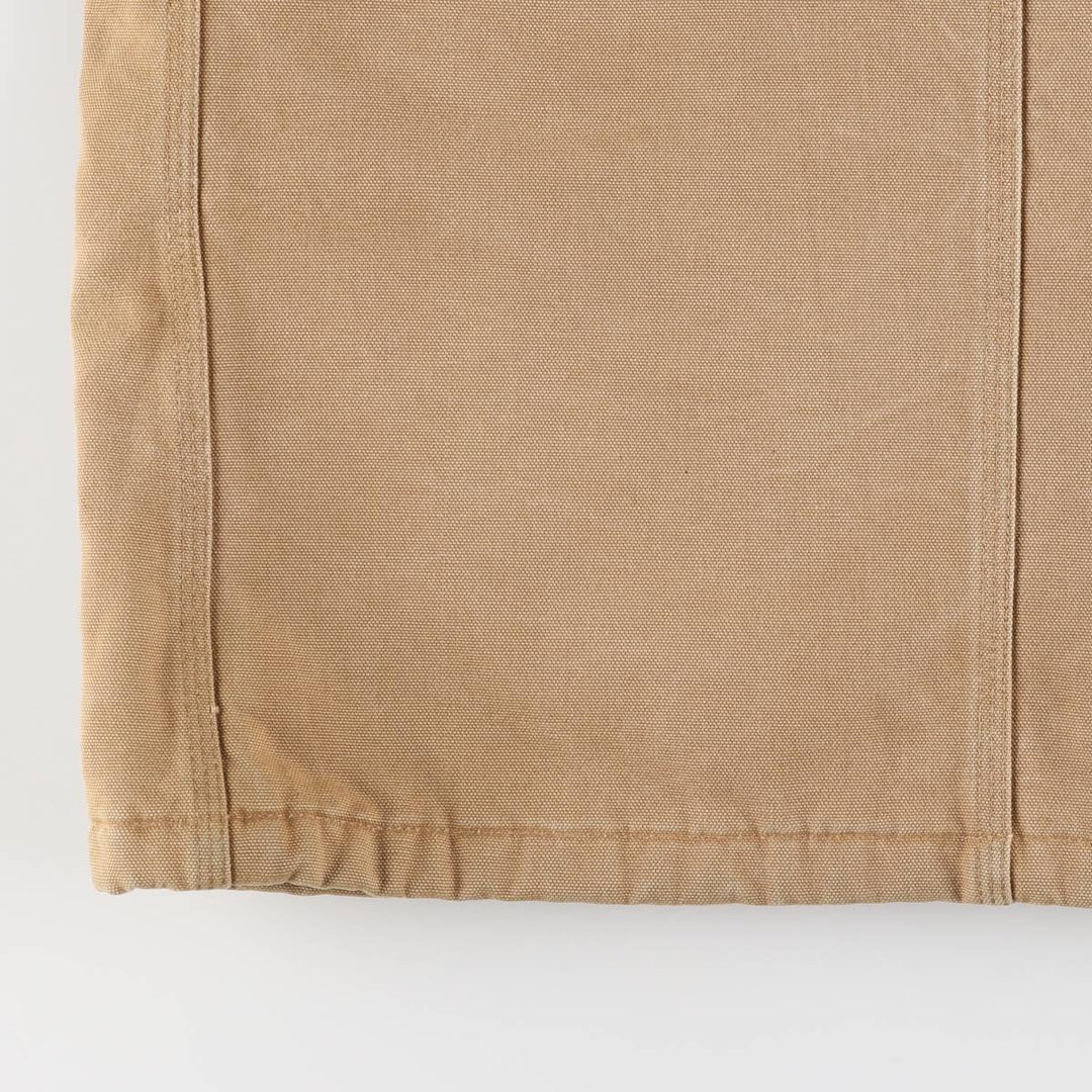 Carhartt Duck Work Jacket, Made in USA, Men's Size Medium cotton Beige type Vintage Second Hand