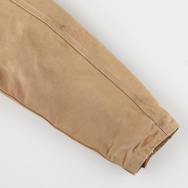 Carhartt Duck Work Jacket, Made in USA, Men's Size Medium cotton Beige type Vintage Second Hand