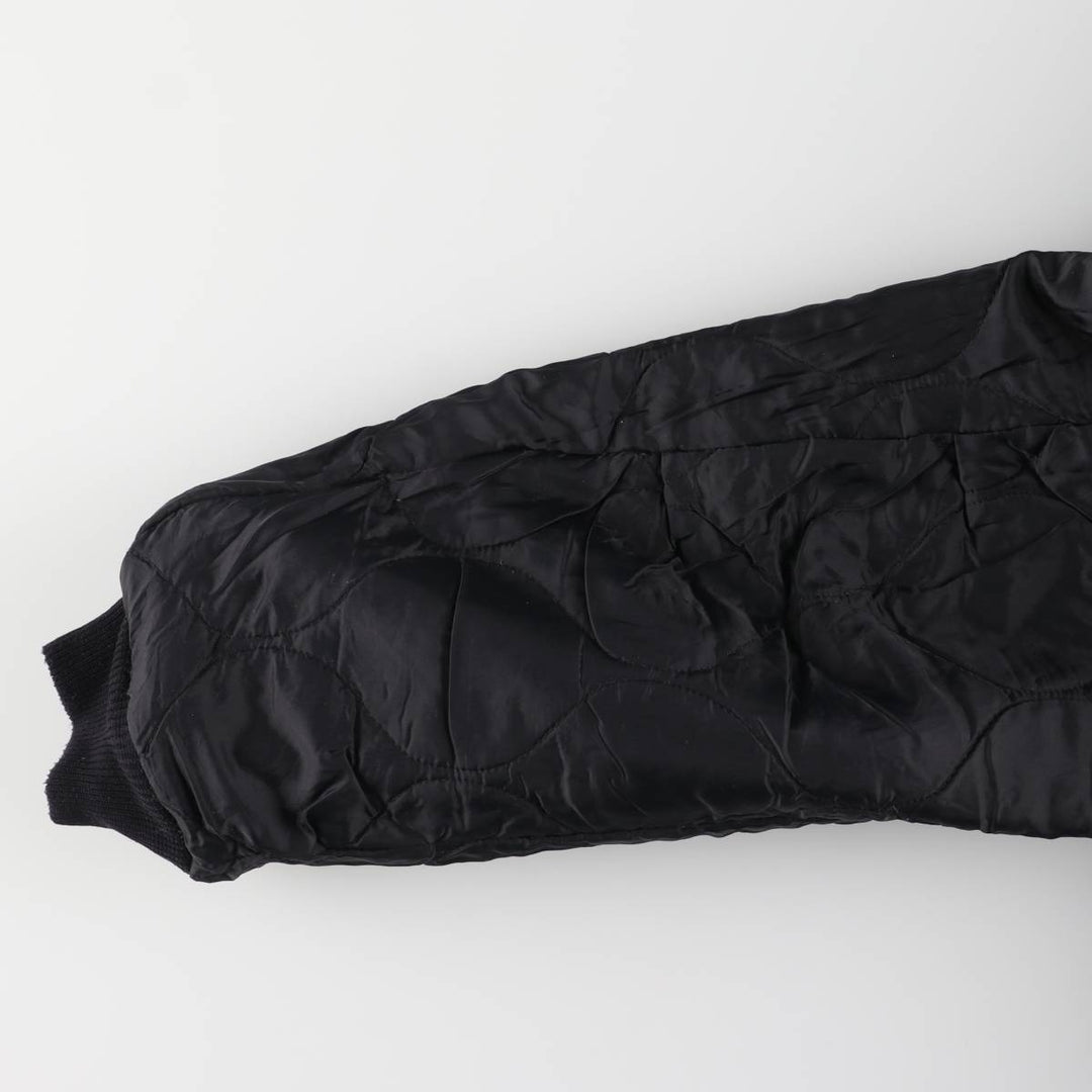 2000'S Carhartt Traditional Padded Duck Work Jacket, Made in USA, Men's Size L cotton Green type dark green Vintage Second Hand