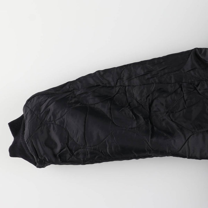 2000'S Carhartt Traditional Padded Duck Work Jacket, Made in USA, Men's Size L cotton Green type dark green Vintage Second Hand