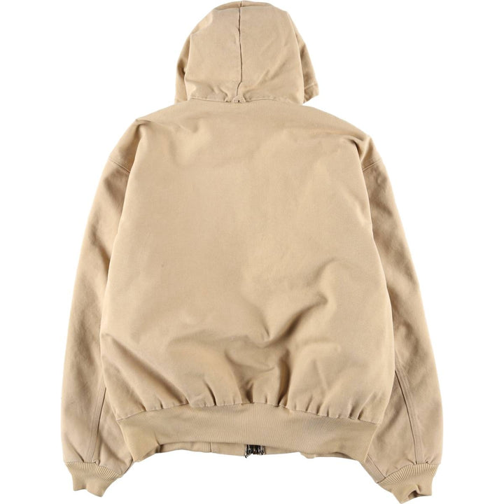 Carhartt Active Jacket, Padded Duck Full-Zip Hoodie, Men's XL unclear Beige type Vintage Second Hand