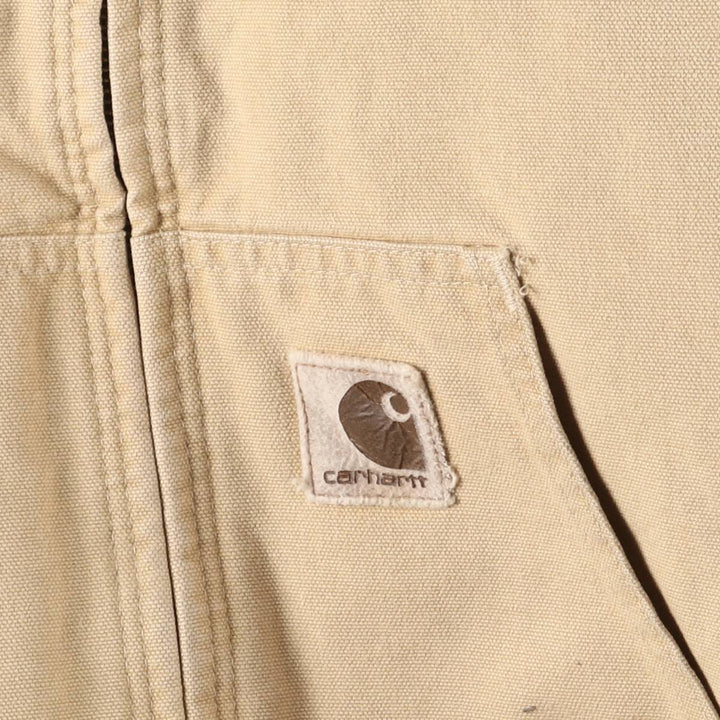 Carhartt Active Jacket, Padded Duck Full-Zip Hoodie, Men's XL unclear Beige type Vintage Second Hand