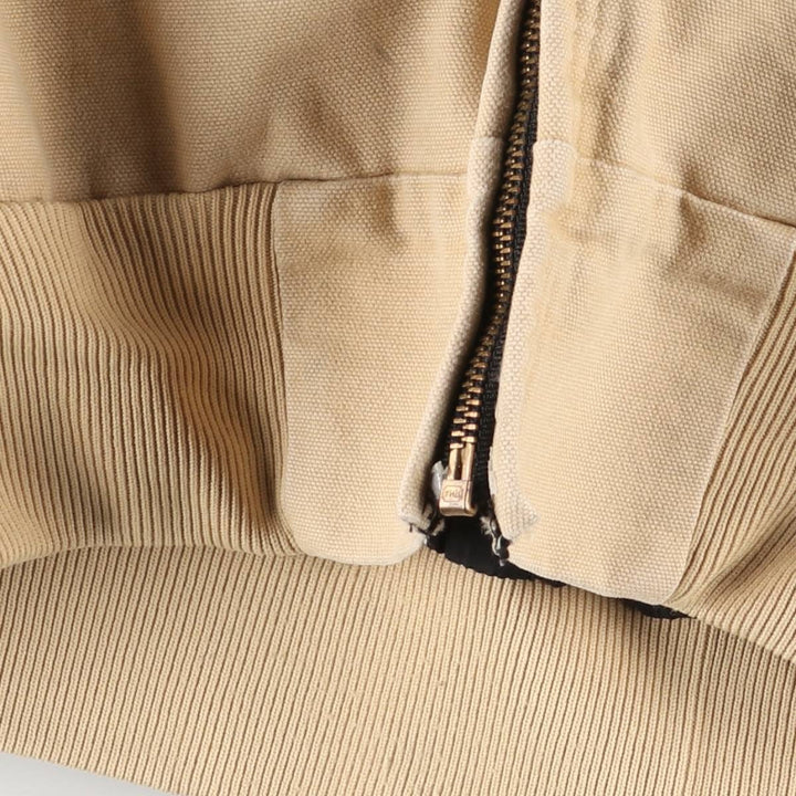 Carhartt Active Jacket, Padded Duck Full-Zip Hoodie, Men's XL unclear Beige type Vintage Second Hand