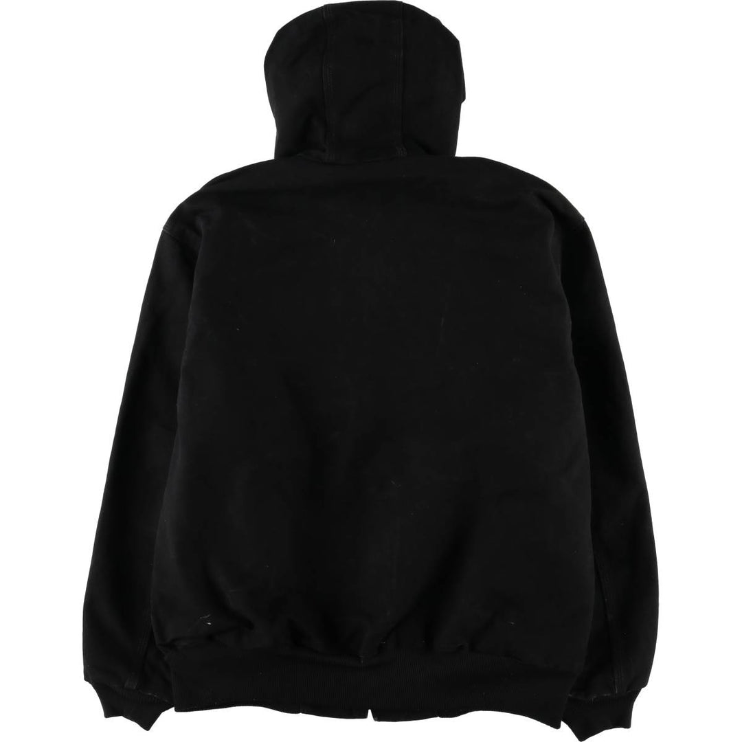 Carhartt Active Jacket Duck Full Zip Parka Made in USA Men's XL cotton black type Vintage Second Hand
