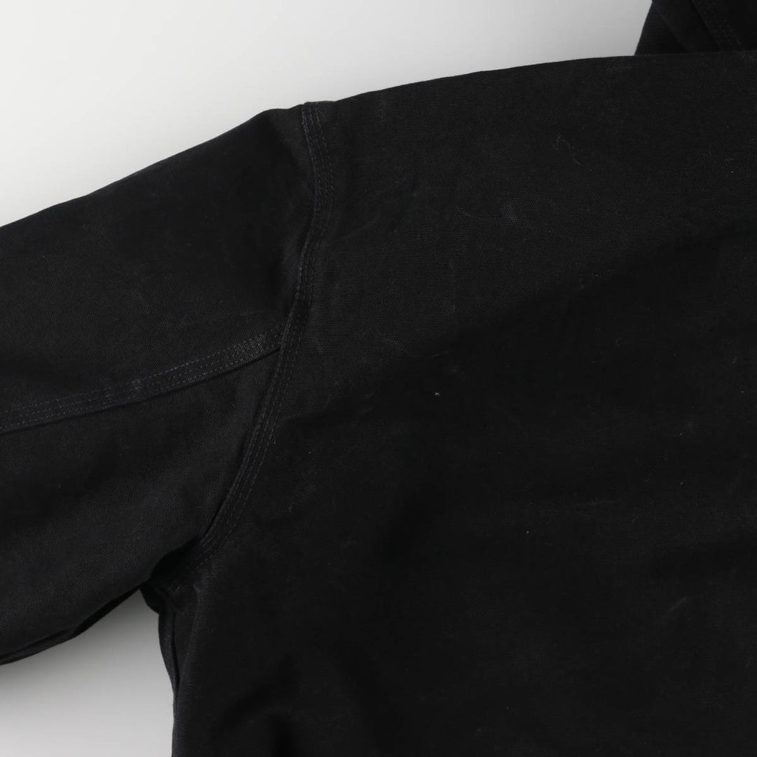 Carhartt Active Jacket Duck Full Zip Parka Made in USA Men's XL cotton black type Vintage Second Hand
