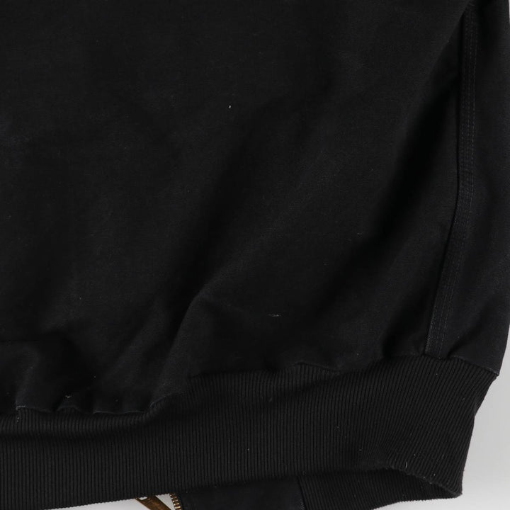 Carhartt Active Jacket Duck Full Zip Parka Made in USA Men's XL cotton black type Vintage Second Hand