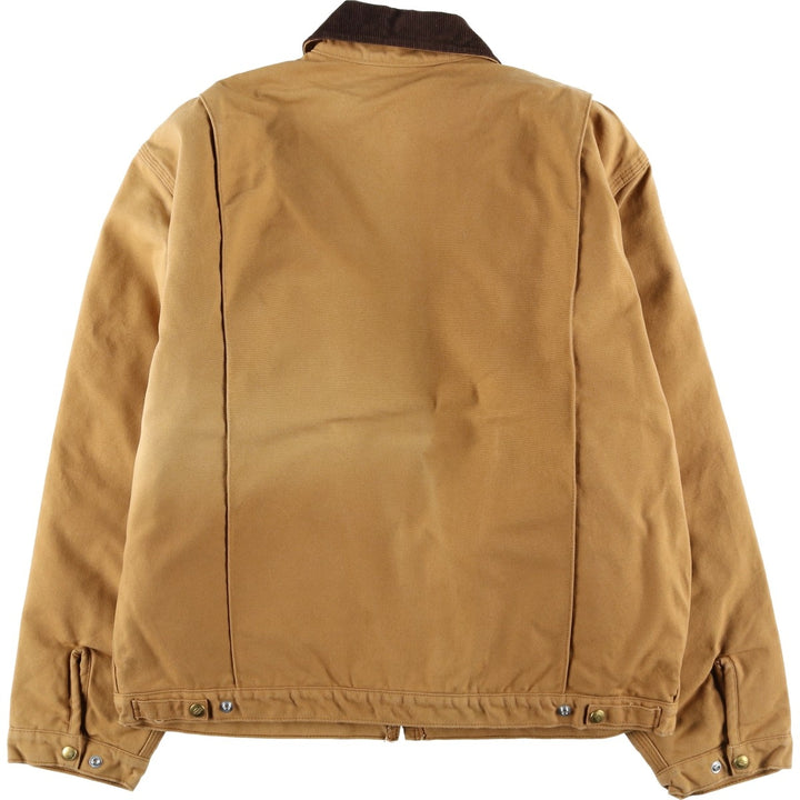 Dickies Detroit Jacket-Style Padded Duck Work Jacket, Men's Size XL cotton beige type brown Vintage Second Hand