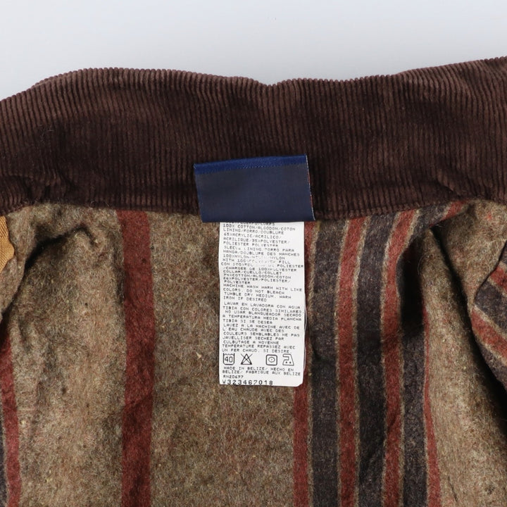 Dickies Detroit Jacket-Style Padded Duck Work Jacket, Men's Size XL cotton beige type brown Vintage Second Hand