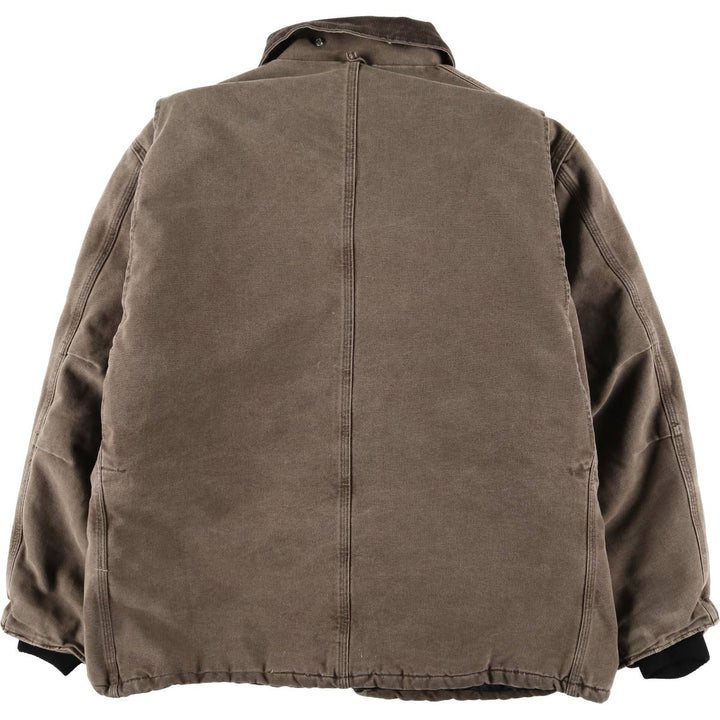 Carhartt Traditional Padded Duck Work Jacket, Men's Size XL unclear brown type Vintage Second Hand
