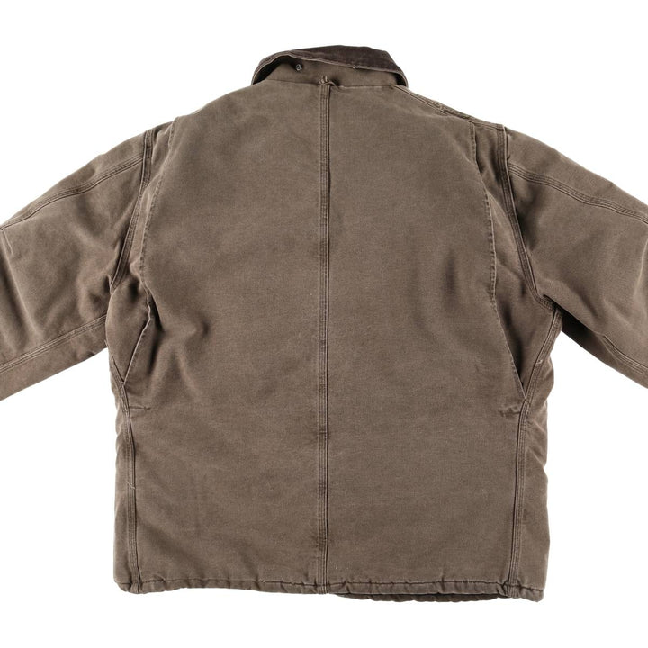 Carhartt Traditional Padded Duck Work Jacket, Men's Size XL unclear brown type Vintage Second Hand