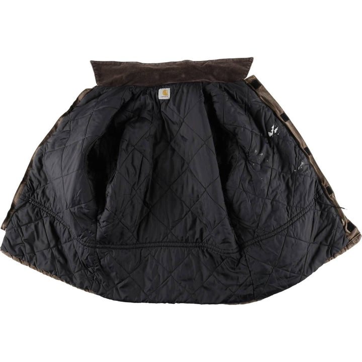 Carhartt Traditional Padded Duck Work Jacket, Men's Size XL unclear brown type Vintage Second Hand