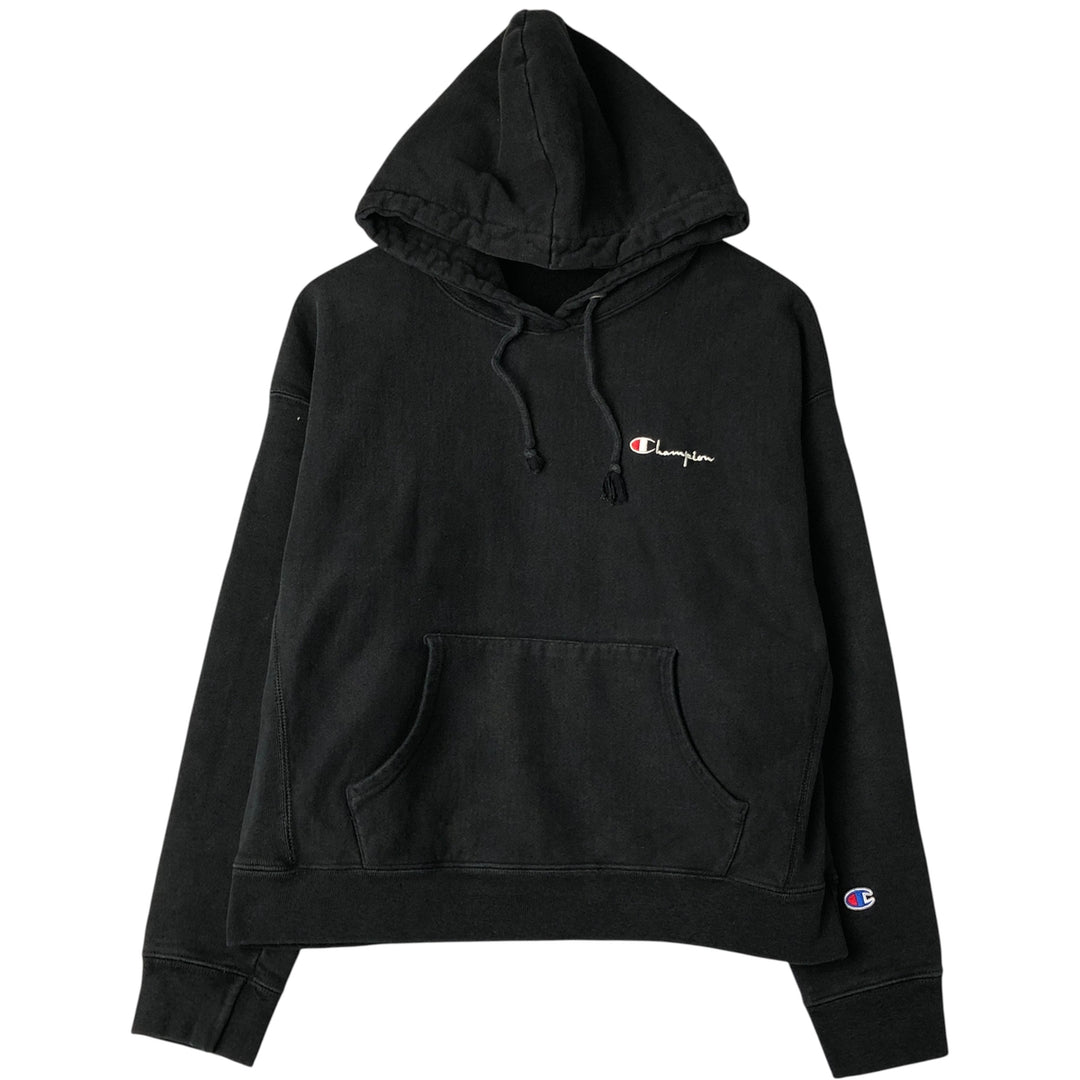 Champion REVERSE WEAVE Reverse Weave Sweat Pullover Hoodie, Women's, XL cotton black type Vintage Second Hand