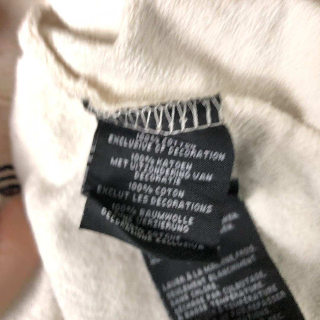 Harley-Davidson Eagle Print Lace-Up Advertising Pullover Hoodie, Women's, XXL cotton Beige type Vintage Second Hand