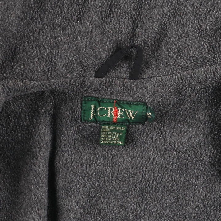 Vintage 90'S J.Crew nylon jacket, made in the USA, men's size XS Nylon black type Vintage Second Hand