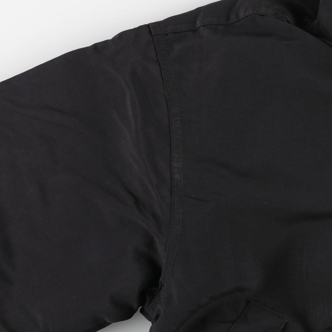 Vintage 90'S J.Crew nylon jacket, made in the USA, men's size XS Nylon black type Vintage Second Hand