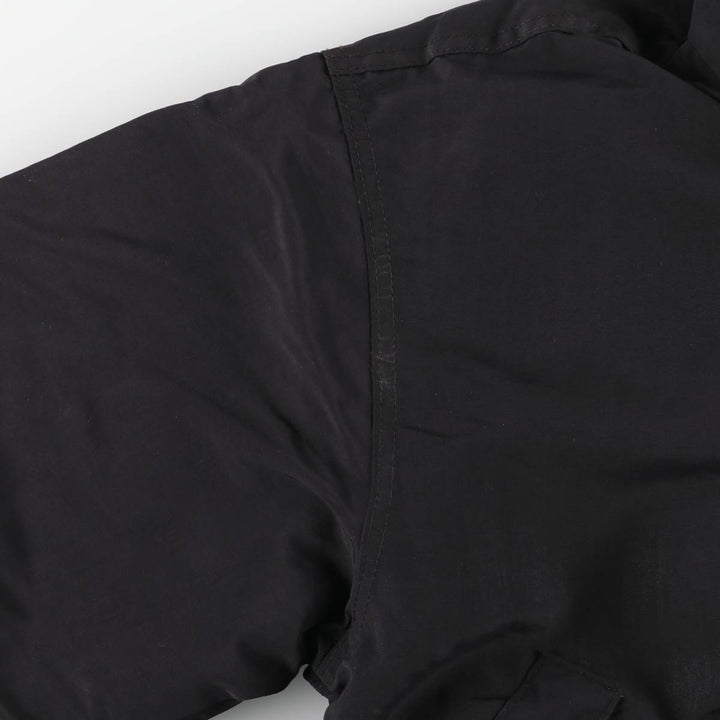 Vintage 90'S J.Crew nylon jacket, made in the USA, men's size XS Nylon black type Vintage Second Hand