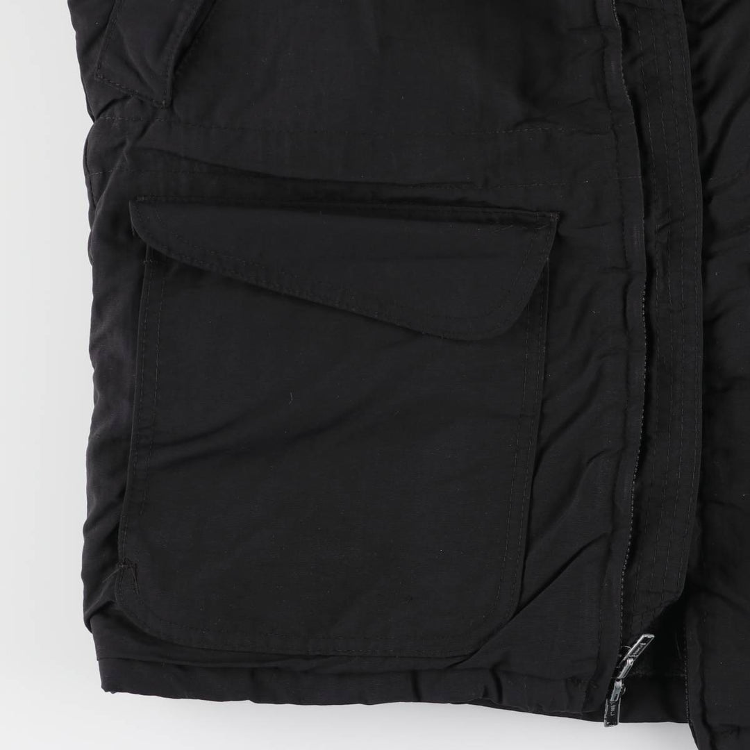 Vintage 90'S J.Crew nylon jacket, made in the USA, men's size XS Nylon black type Vintage Second Hand