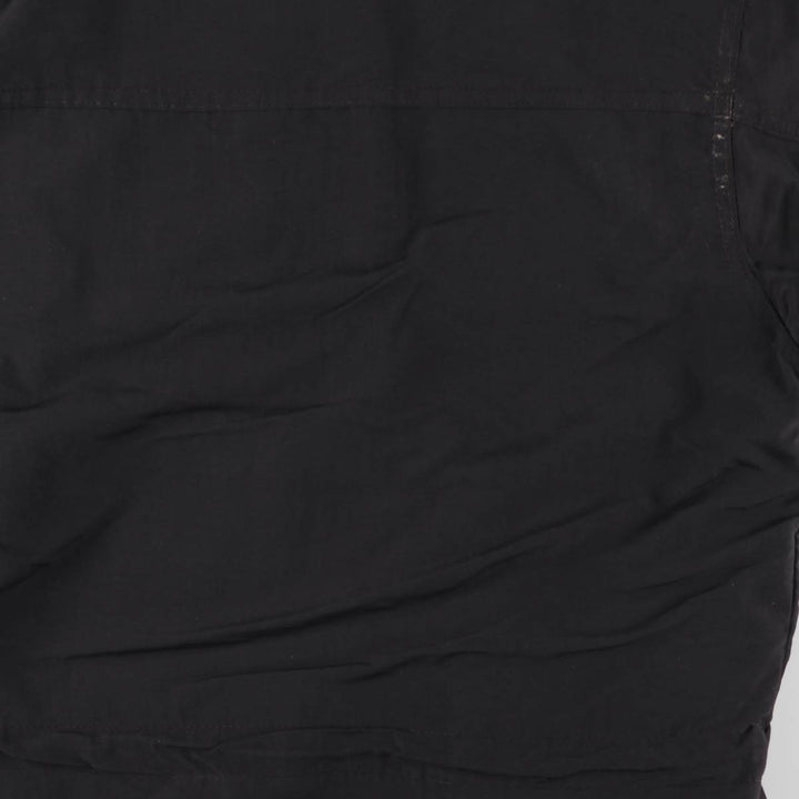 Vintage 90'S J.Crew nylon jacket, made in the USA, men's size XS Nylon black type Vintage Second Hand