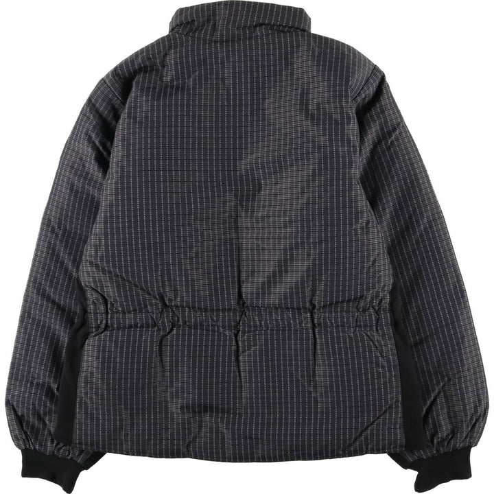 90'S The North Face All-Over Print Goose Down Jacket, Women's, Size L, Vintage Polyurethane Coated Nylon Charcoal Vintage Second Hand