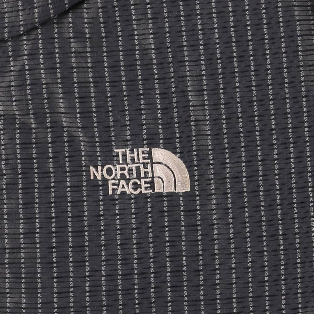 90'S The North Face All-Over Print Goose Down Jacket, Women's, Size L, Vintage Polyurethane Coated Nylon Charcoal Vintage Second Hand