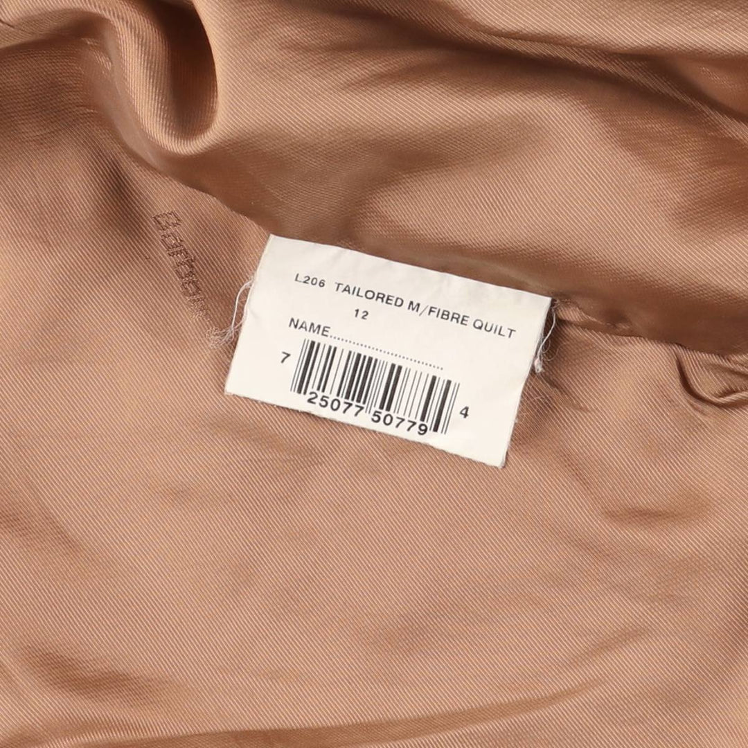 00s~ Barbour L206 TAILORED M polyester Beige type Vintage Second Hand
