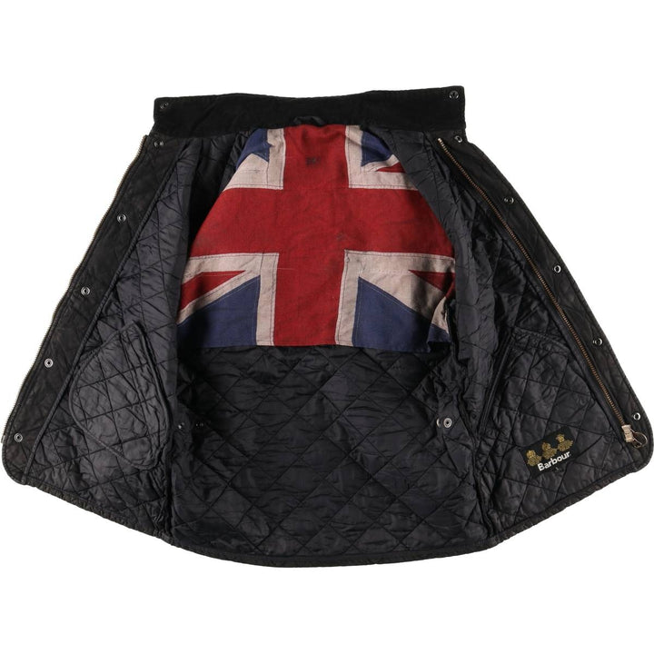 2000'S Barbour 3 Warrant Quilted Puffer Jacket, Women's Size Small polyester black type Vintage Second Hand