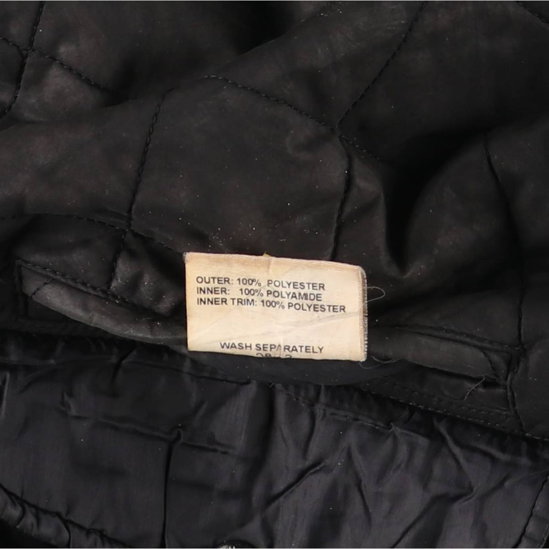 2000'S Barbour 3 Warrant Quilted Puffer Jacket, Women's Size Small polyester black type Vintage Second Hand