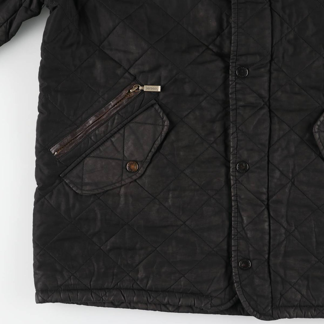 2000'S Barbour 3 Warrant Quilted Puffer Jacket, Women's Size Small polyester black type Vintage Second Hand