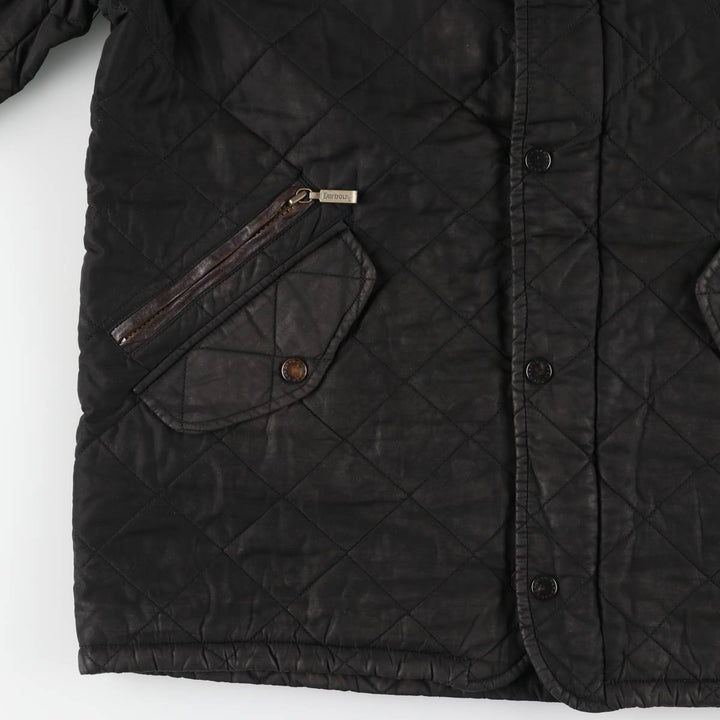 2000'S Barbour 3 Warrant Quilted Puffer Jacket, Women's Size Small polyester black type Vintage Second Hand
