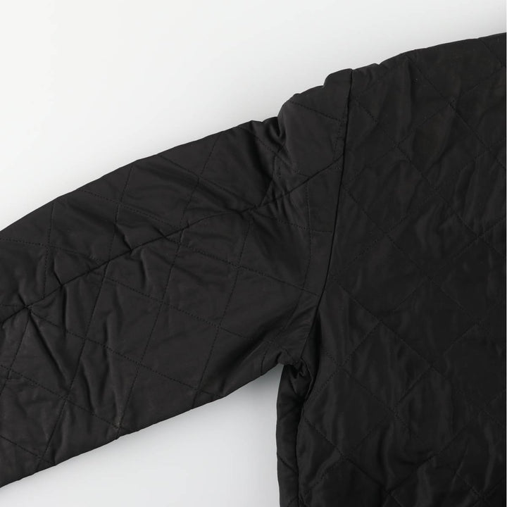 2000'S Barbour 3 Warrant Quilted Puffer Jacket, Women's Size Small polyester black type Vintage Second Hand