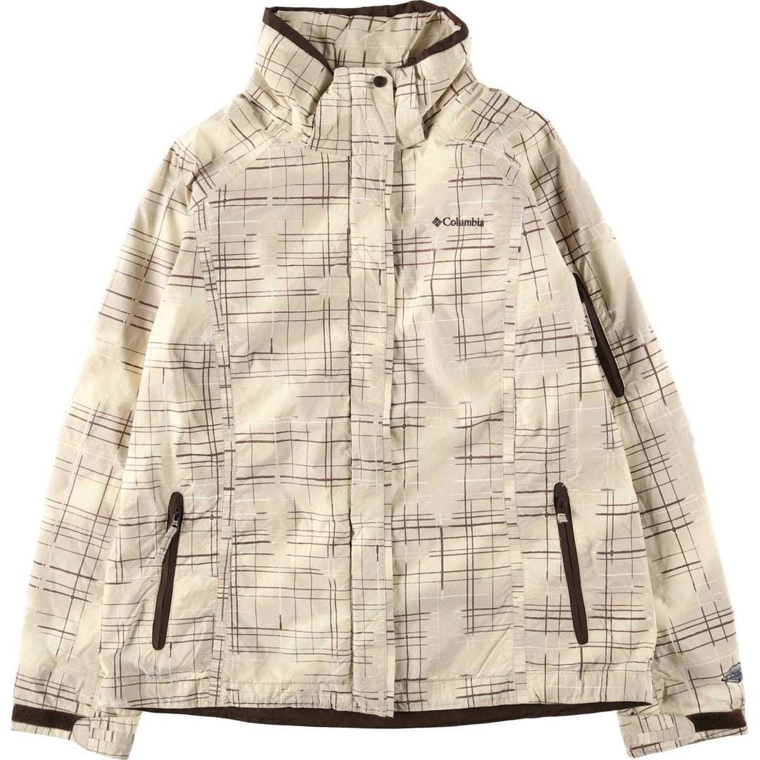 Columbia Bugaboo OMNI-TECH Mountain Jacket, Shell Jacket, Women's XL Nylon Beige type Vintage Second Hand
