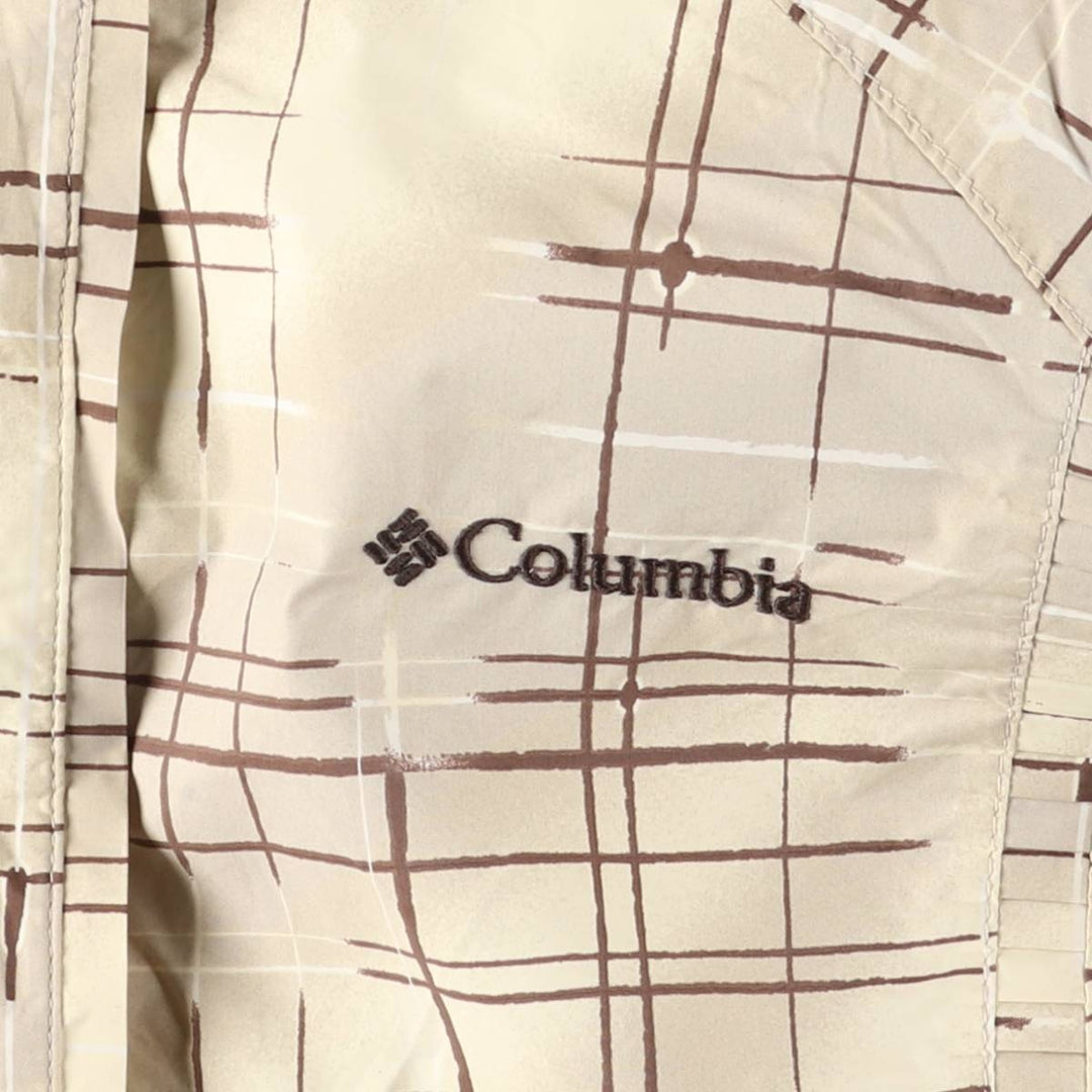 Columbia Bugaboo OMNI-TECH Mountain Jacket, Shell Jacket, Women's XL Nylon Beige type Vintage Second Hand