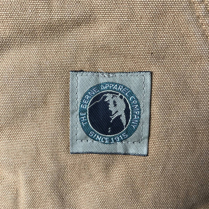 90'S - Vintage Berne Apparel Duck Vest, Men's XL unclear Beige type Vintage Second Hand