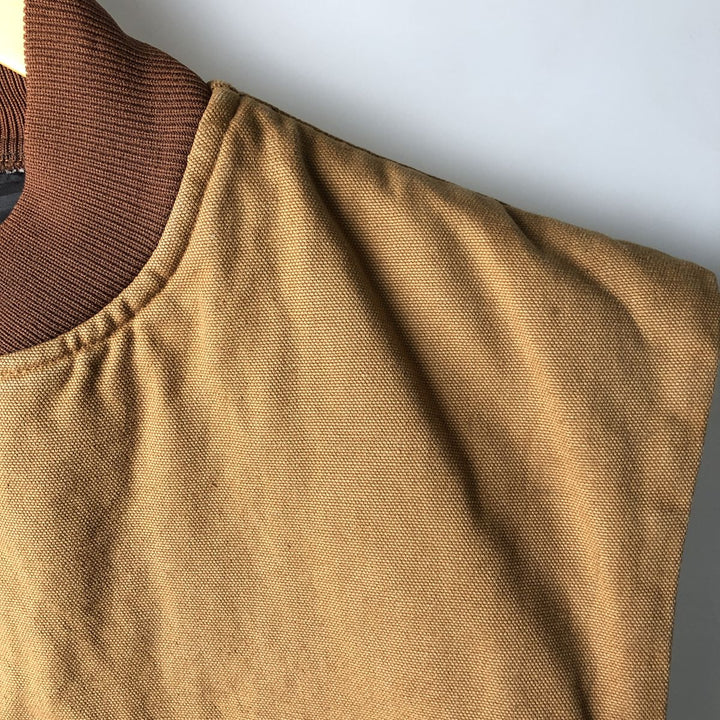 90'S - Vintage Berne Apparel Duck Vest, Men's XL unclear Beige type Vintage Second Hand