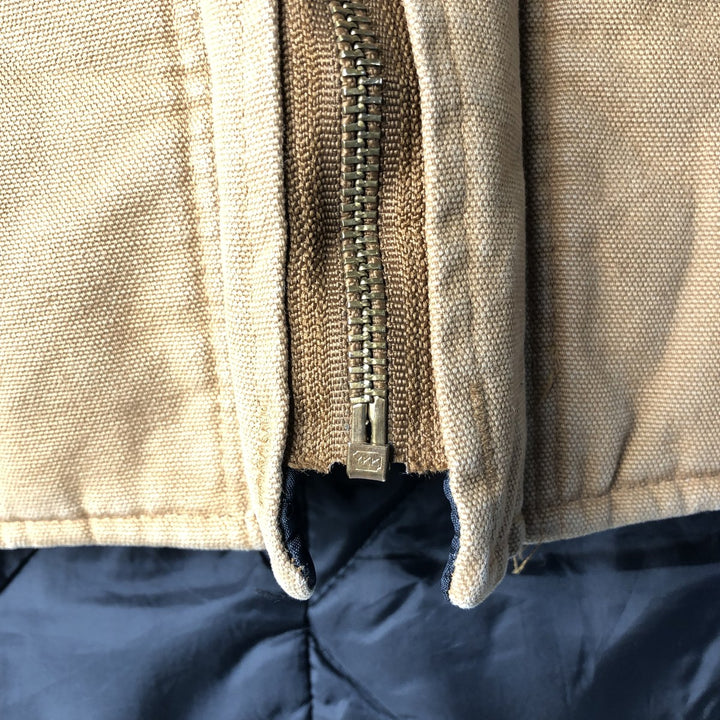 90'S - Vintage Berne Apparel Duck Vest, Men's XL unclear Beige type Vintage Second Hand