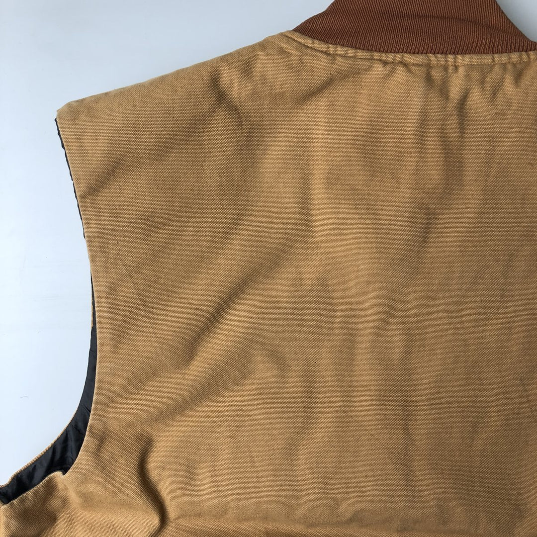 90'S - Vintage Berne Apparel Duck Vest, Men's XL unclear Beige type Vintage Second Hand